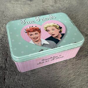 I Love Lucy True Friends Metal Tin